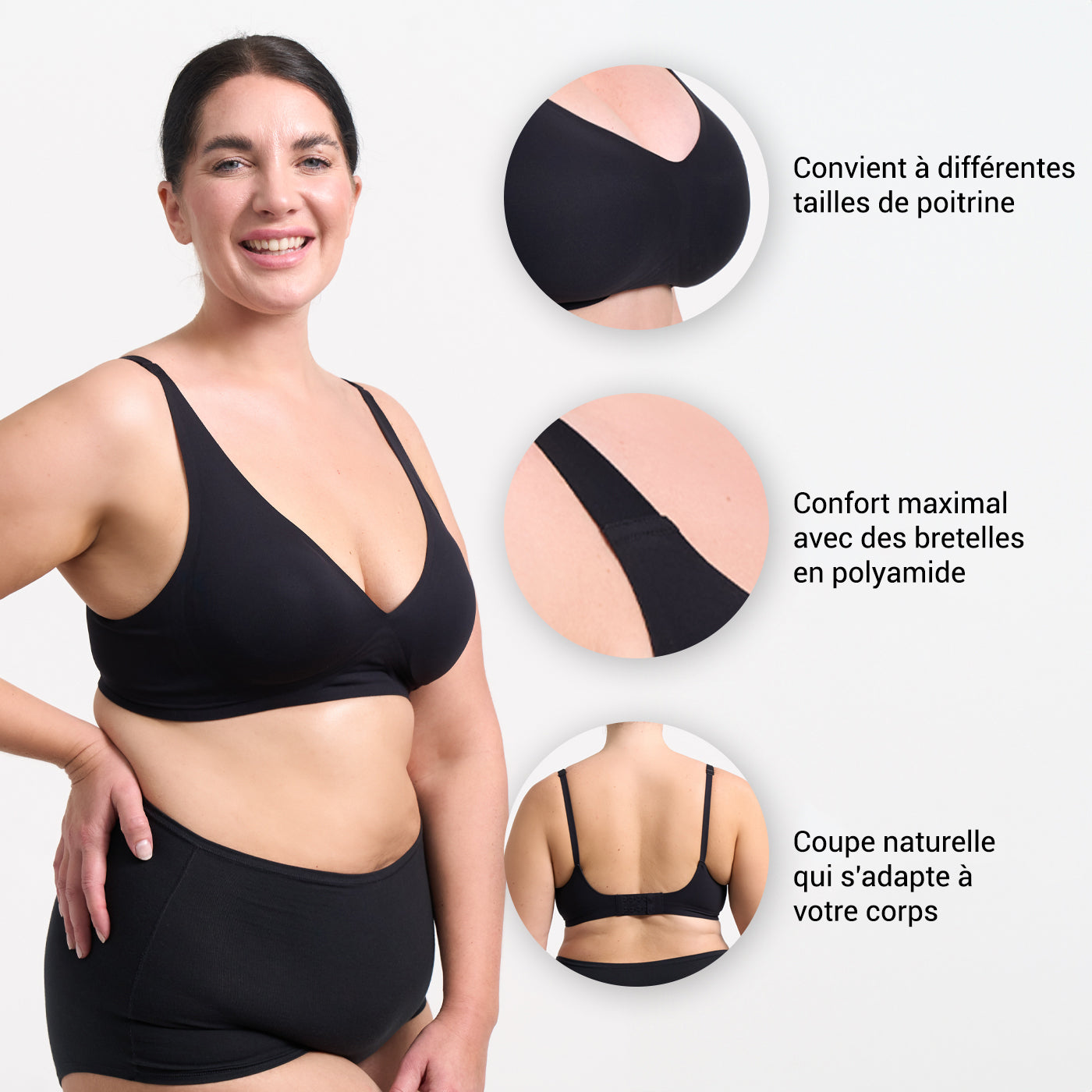 Soutien-gorge push-up confort