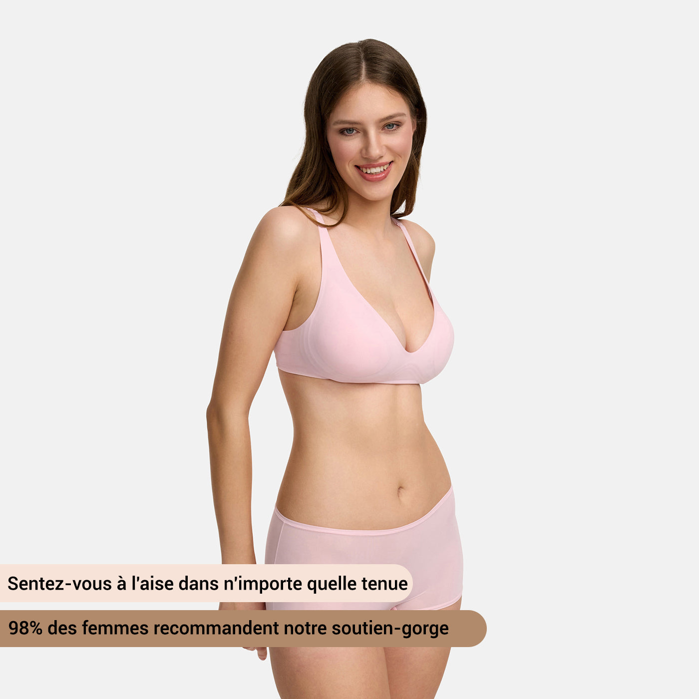 Soutien-gorge push-up confort
