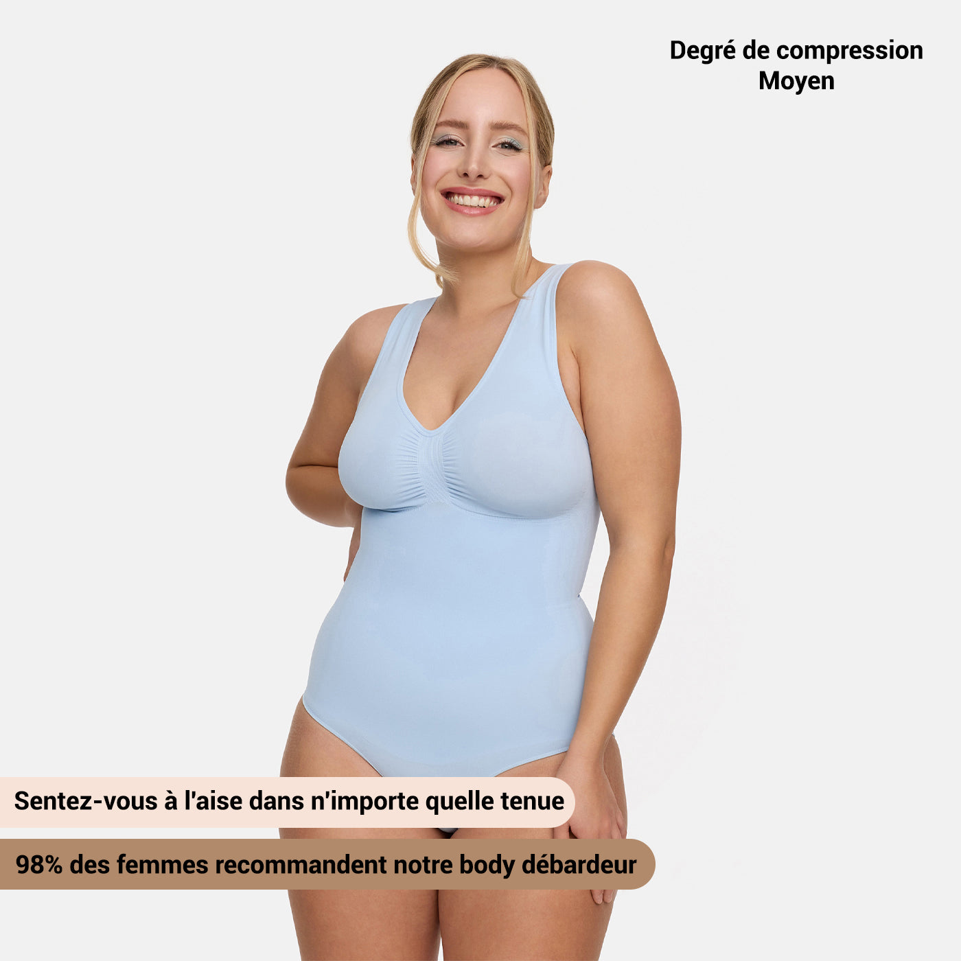 Body sculptant avec slip