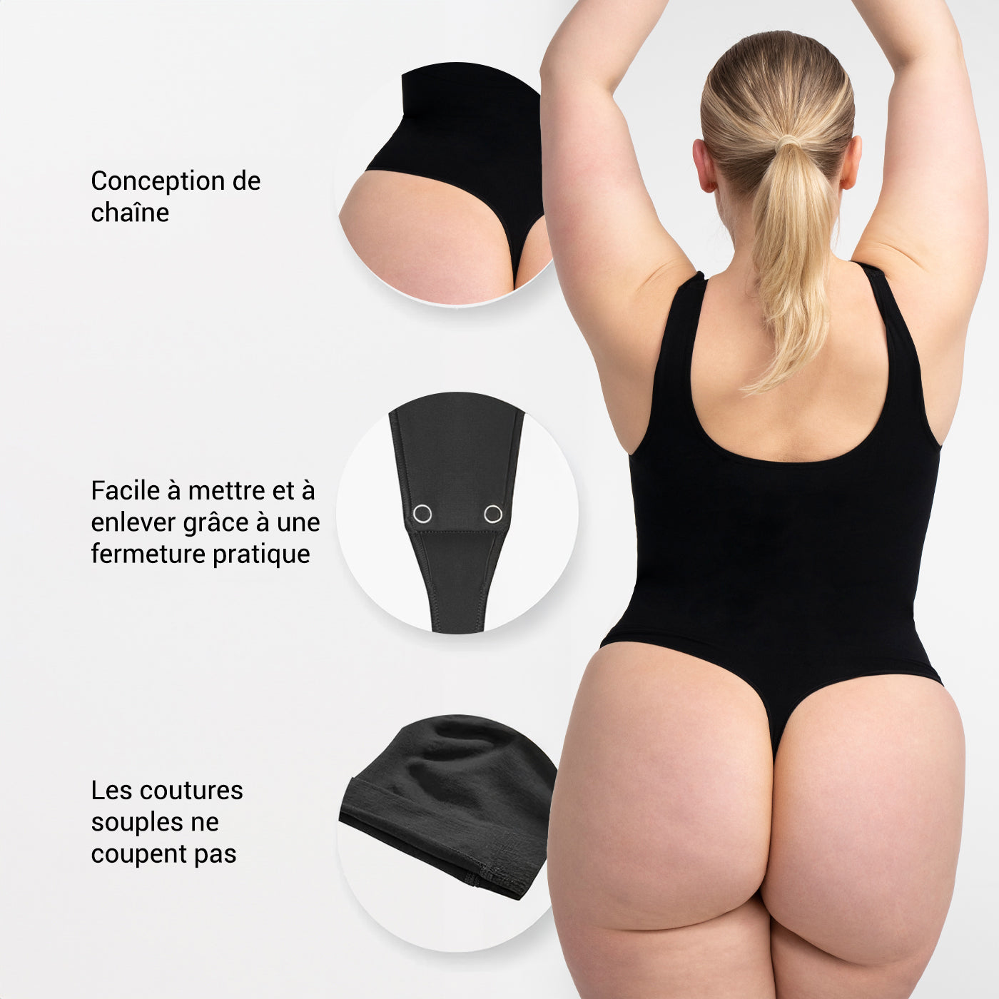 Body sculptant avec string
