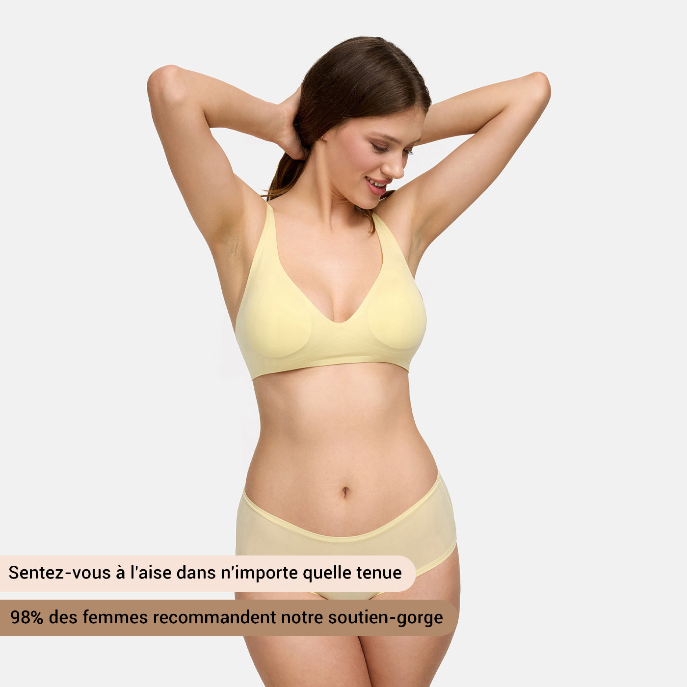 Soutien-gorge push-up confort