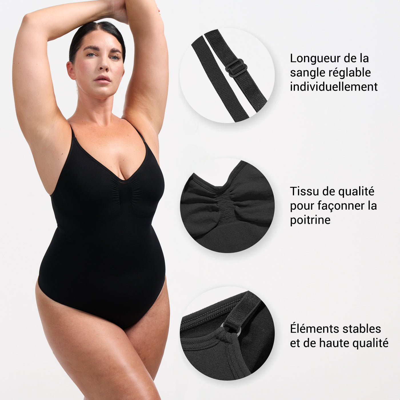 Body sculptant avec string