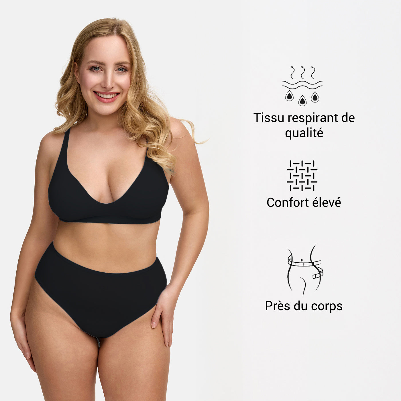 Culotte taille haute | Lot de 3