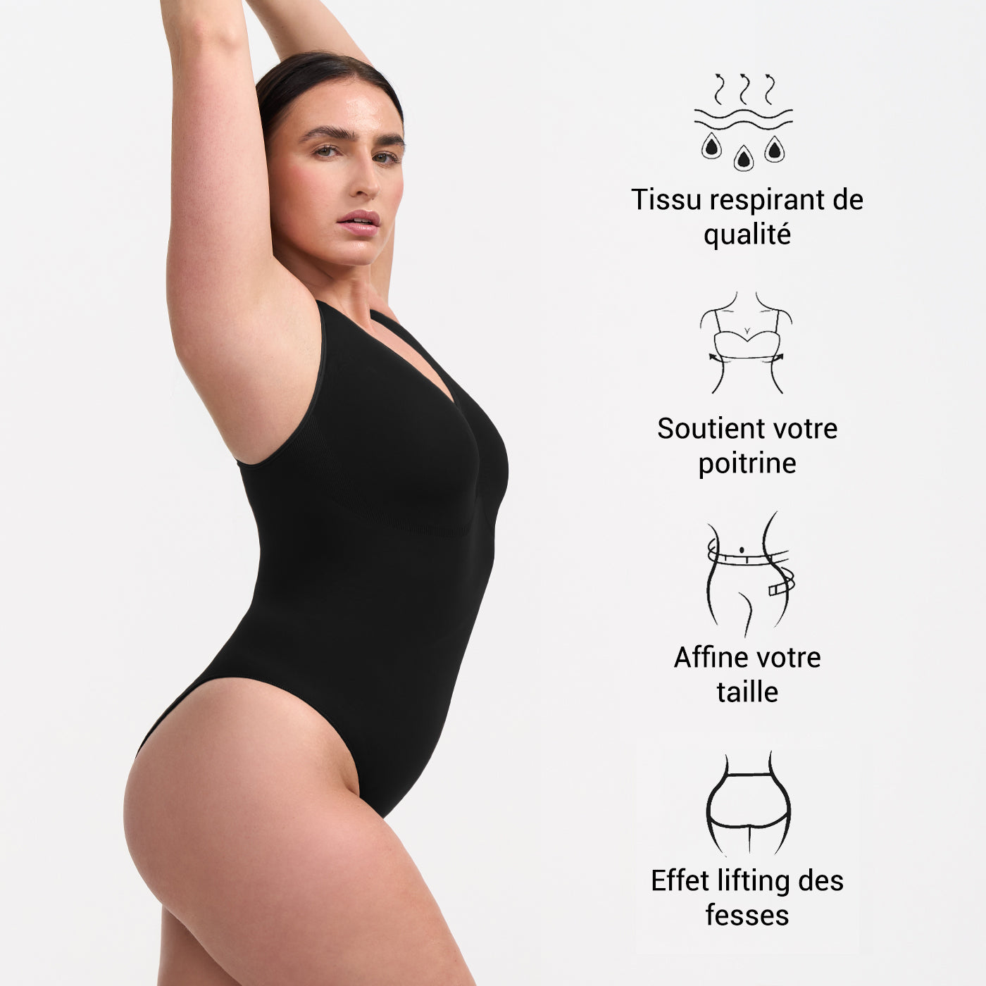 Body sculptant avec slip