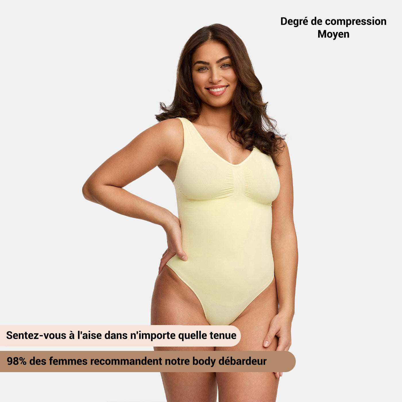 Body sculptant avec slip