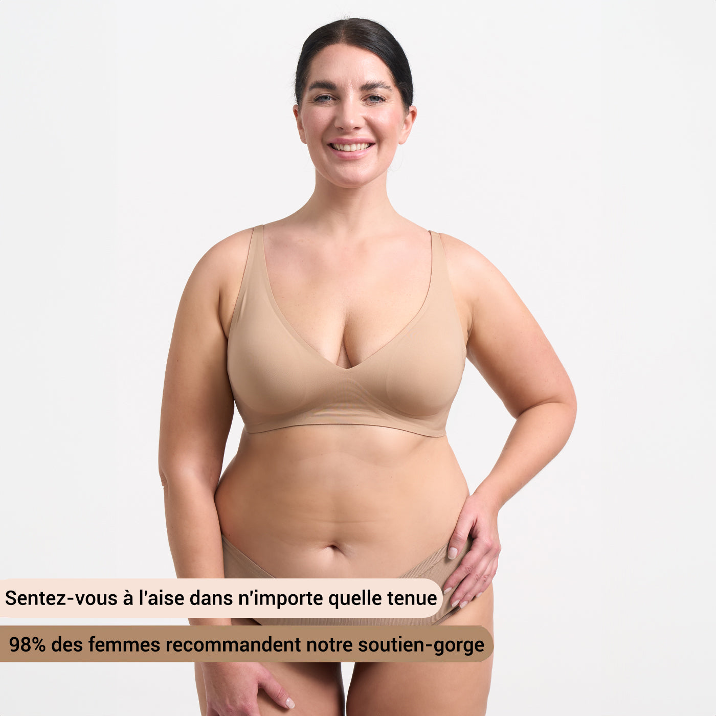 Soutien-gorge push-up confort