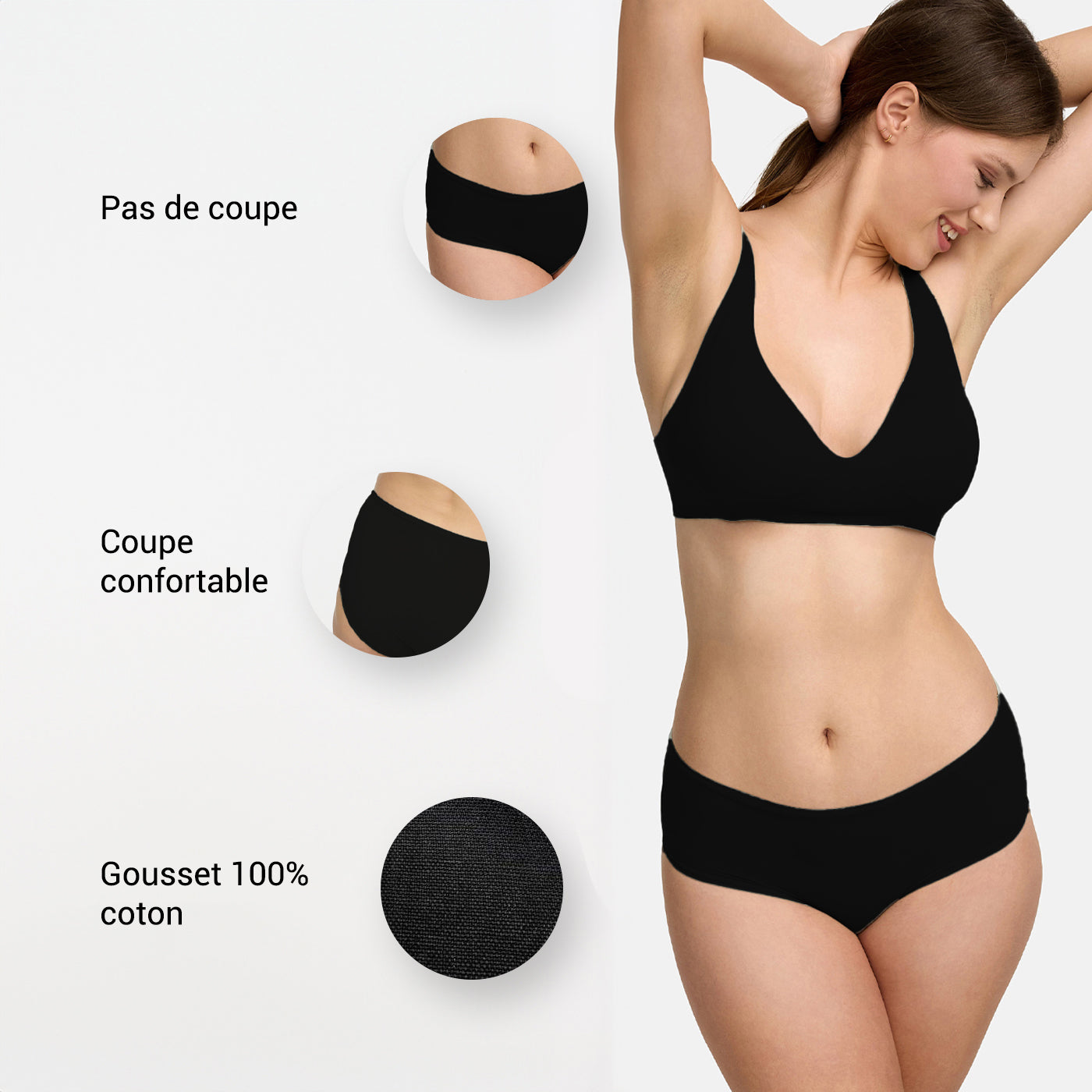 Bas | Lot de 3